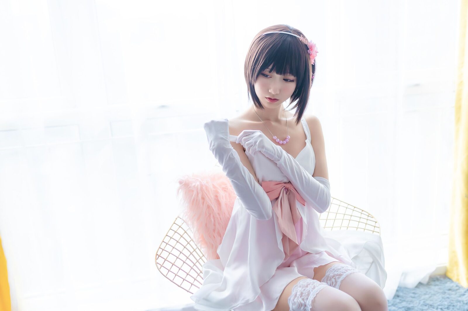 加藤惠cos礼服部分 - 木棉棉OwO cosplay 第3张
