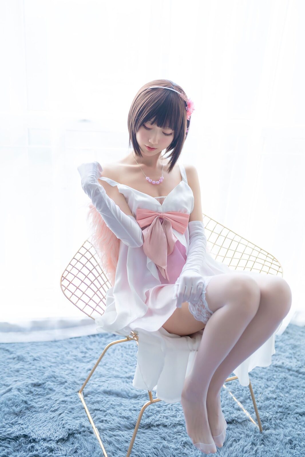 加藤惠cos礼服部分 - 木棉棉OwO cosplay 第4张
