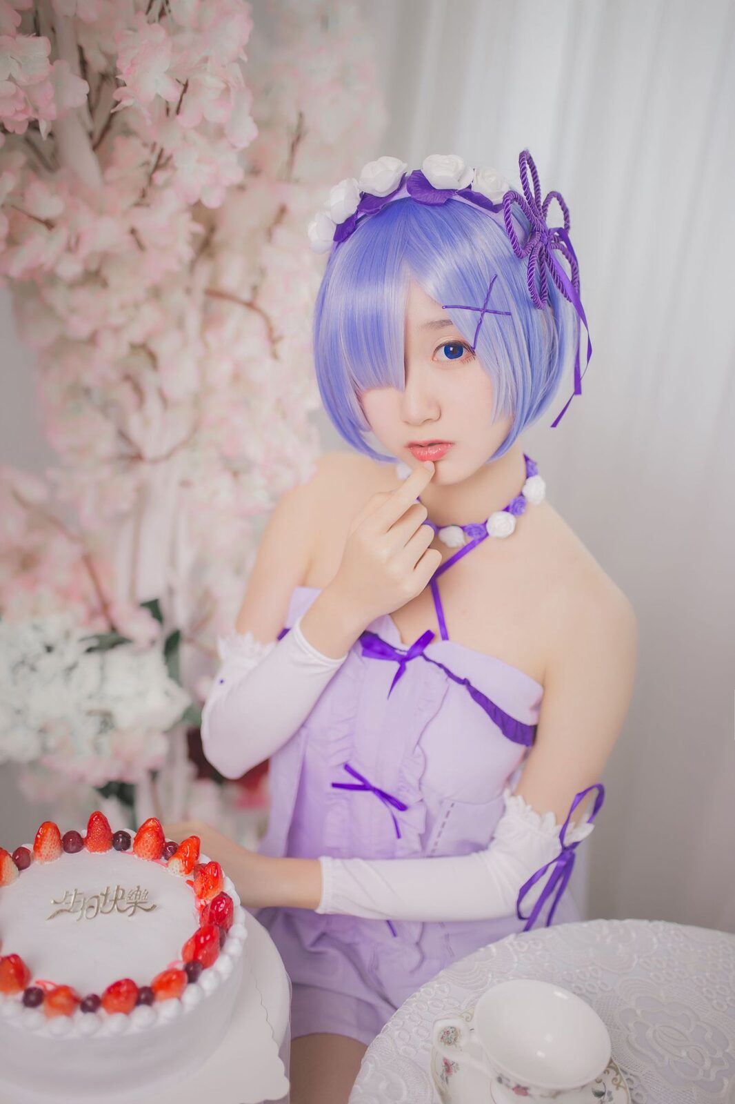 雷姆生日 - 木棉棉OwO cosplay 第5张