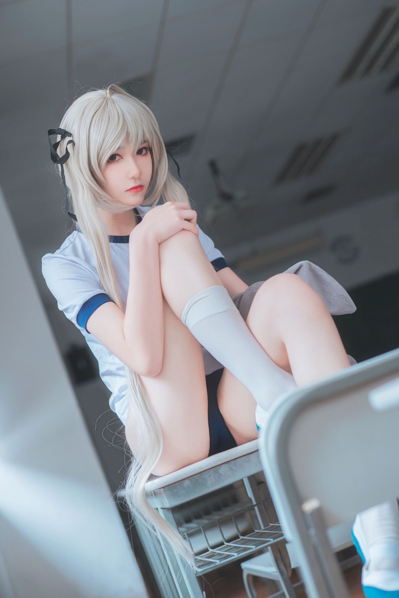 南桃Momoko No.010 春日野穹体操服（28P） - 图友-图友