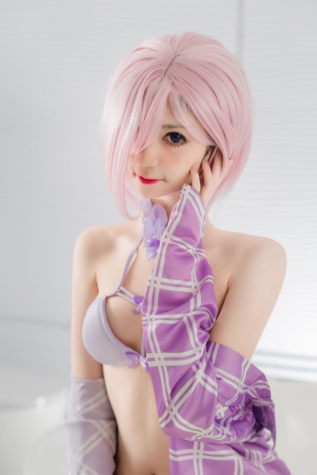 玛修泳衣 - 南桃Momoko cosplay 第3张