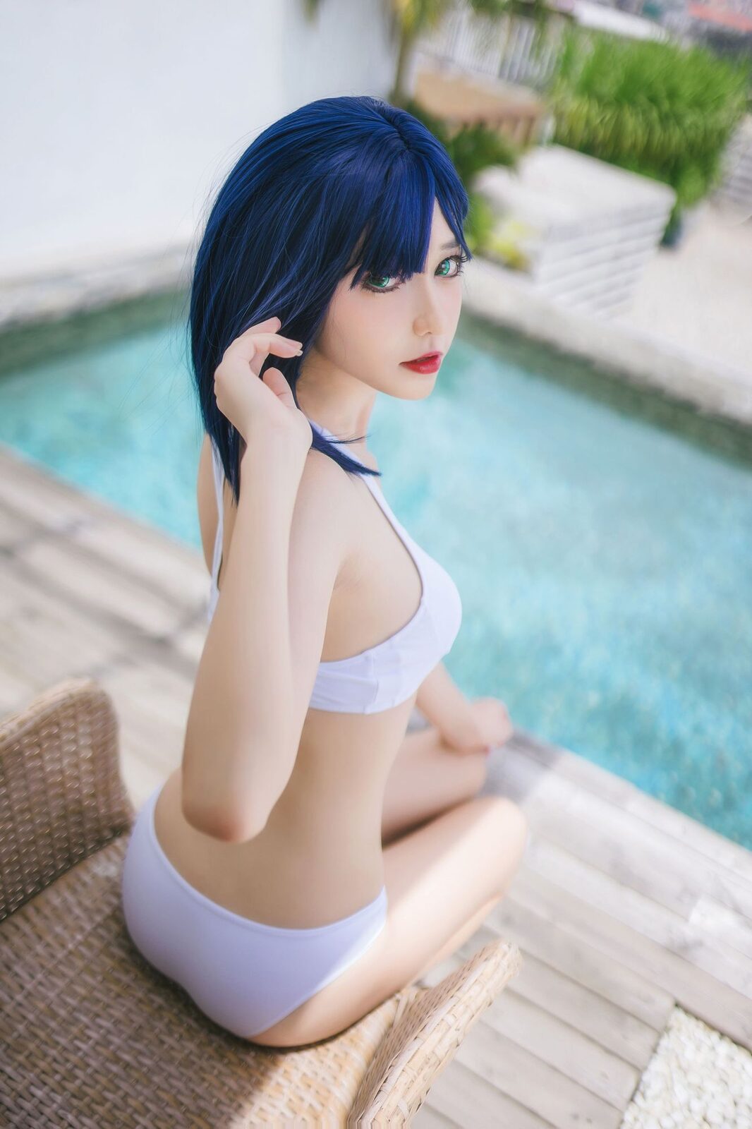 莓泳衣 - 南桃Momoko cosplay 第2张