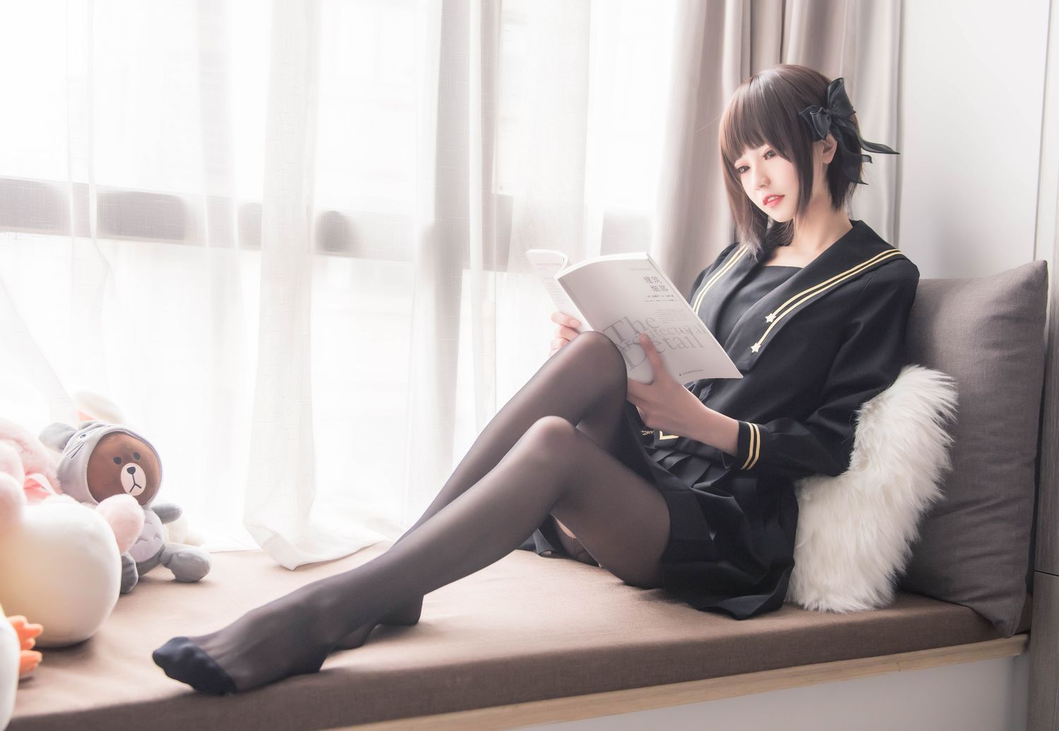 图片[2]-你的负卿 No.004 窗台制服（19P） - 图友-图友