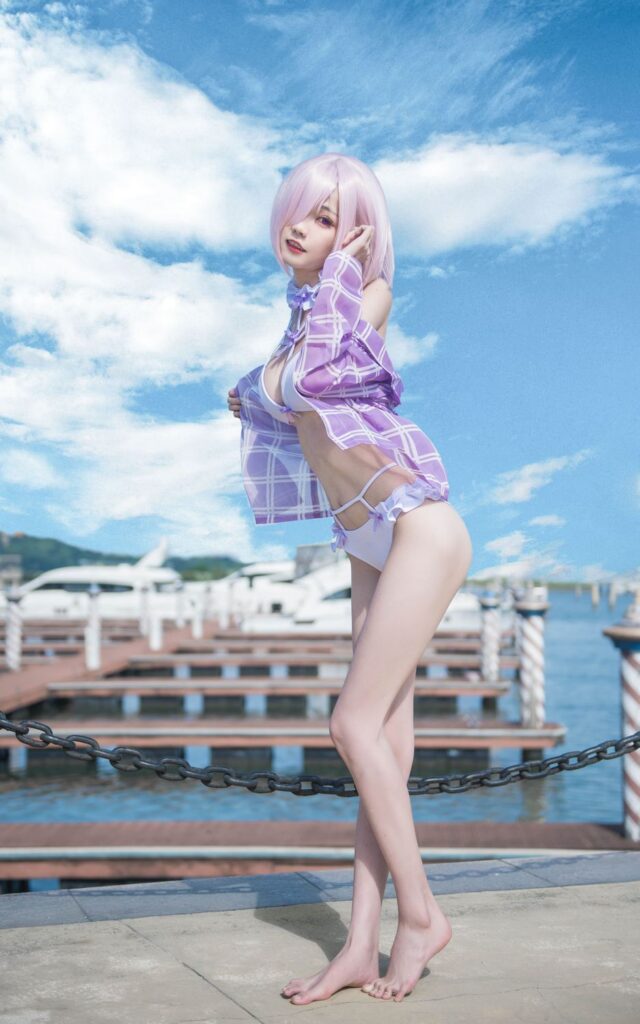 你的负卿 No.007 玛修泳装(17P)-图友