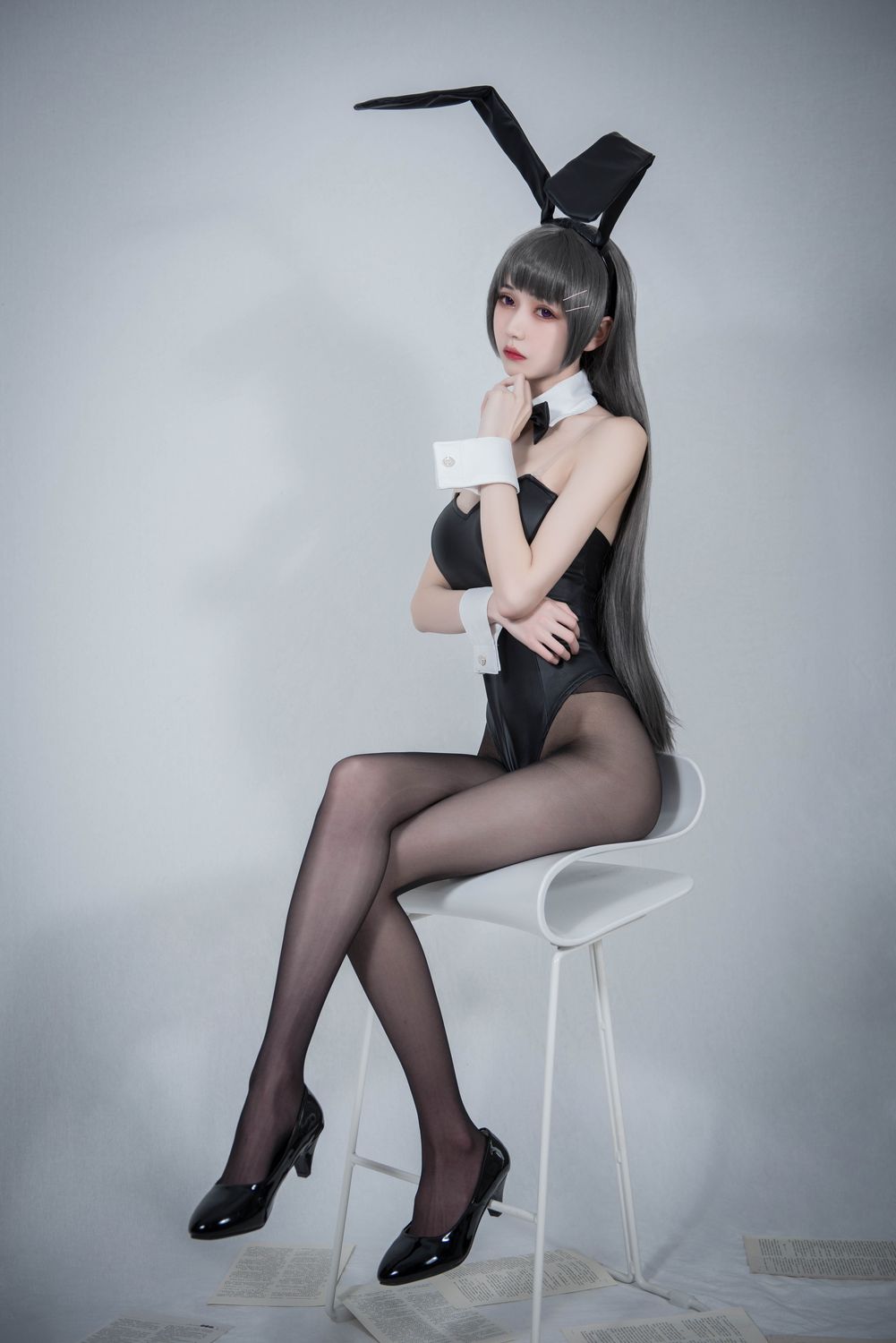 你的负卿 No.013 学姐兔女郎（19P） - 图友-图友