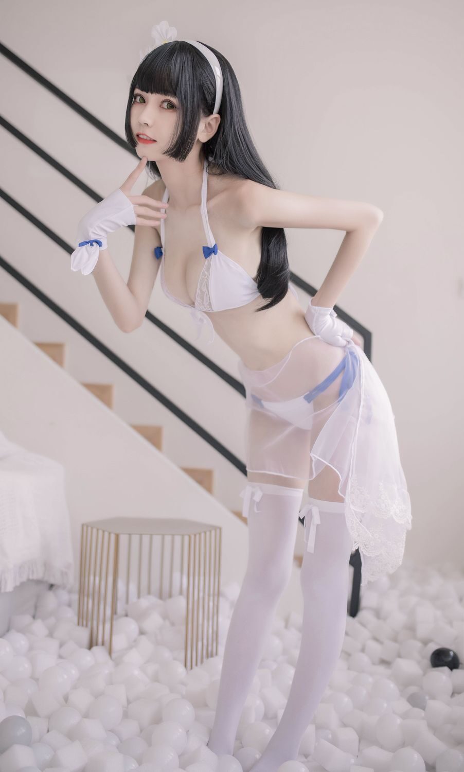 95 泳装 - 你的负卿 cosplay 第4张