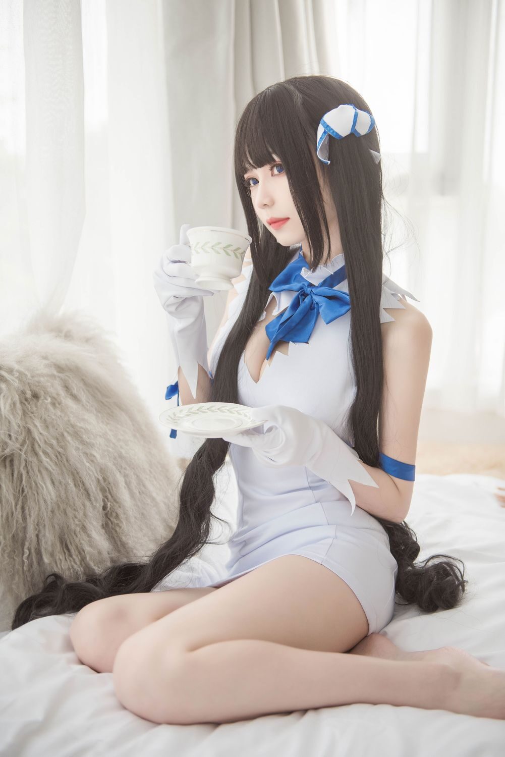 赫斯缇亚 - 你的负卿 cosplay 第1张