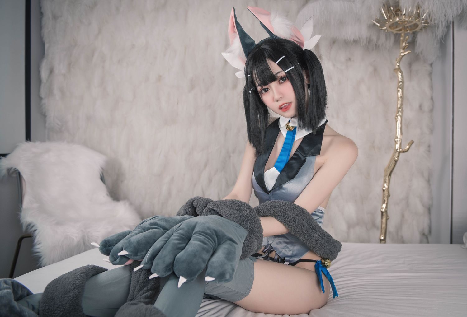 美游猫耳 - 你的负卿 cosplay 第1张