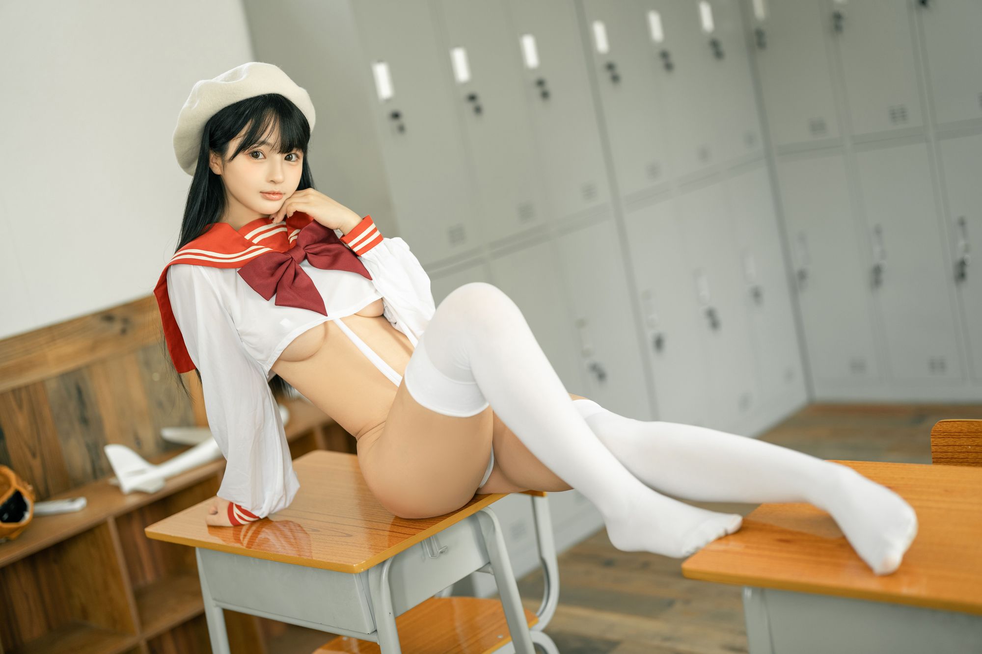 图片[4]-桜井宁宁(宁宁子同学) No.109 JK学妹（52P） - 图友-图友