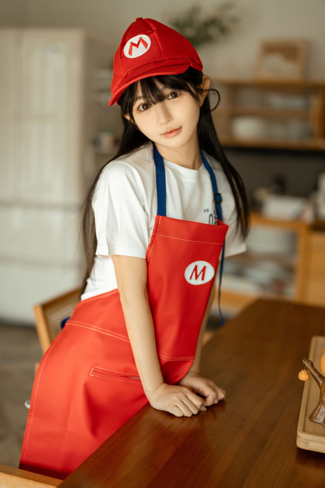 图片[3]-桜井宁宁(宁宁子同学) No.113 马里奥围裙（30P） - 图友-图友