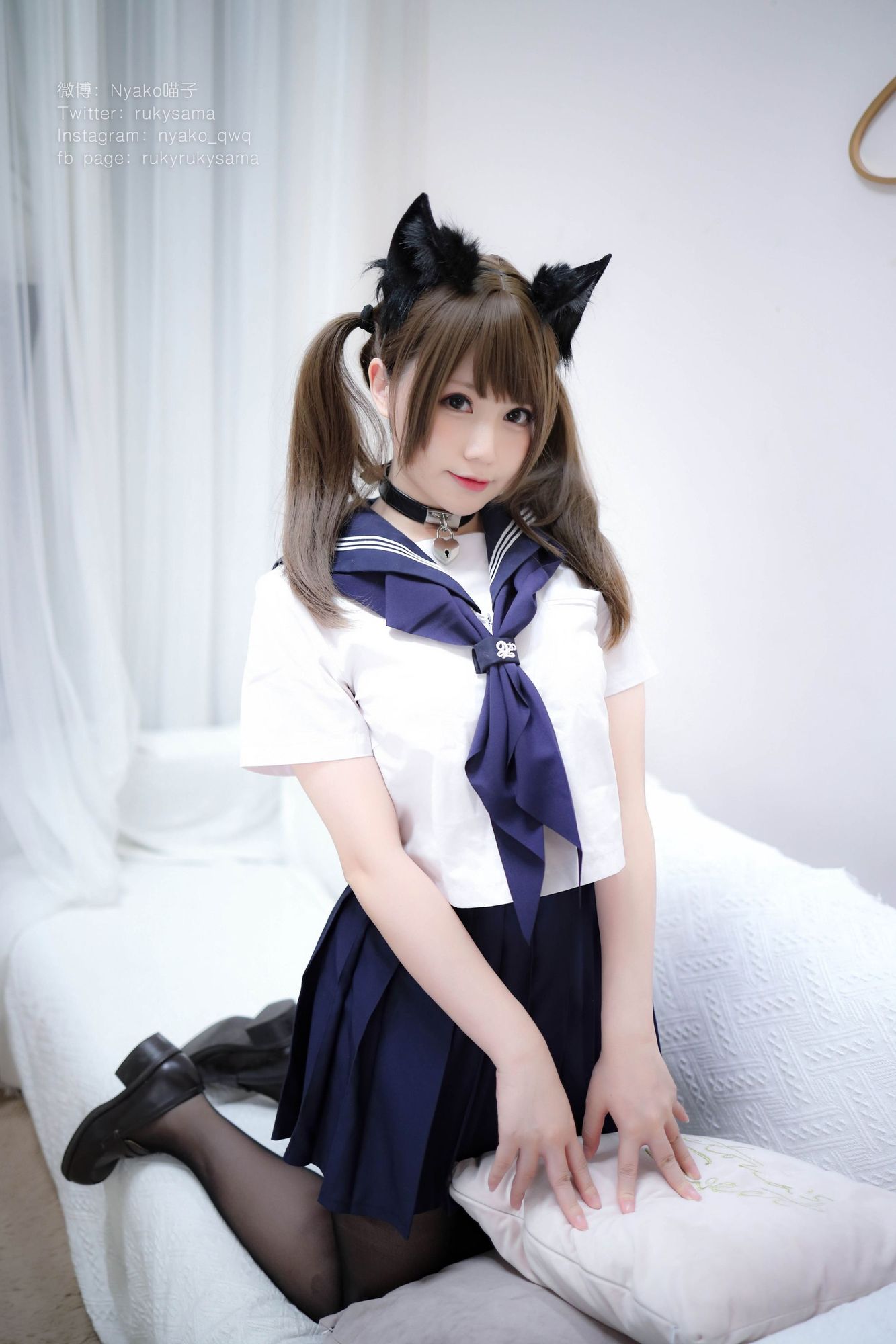 图片[4]-Nyako喵子 No.002 Nyako セーラ服とプレゼント（150P） - 图友-图友