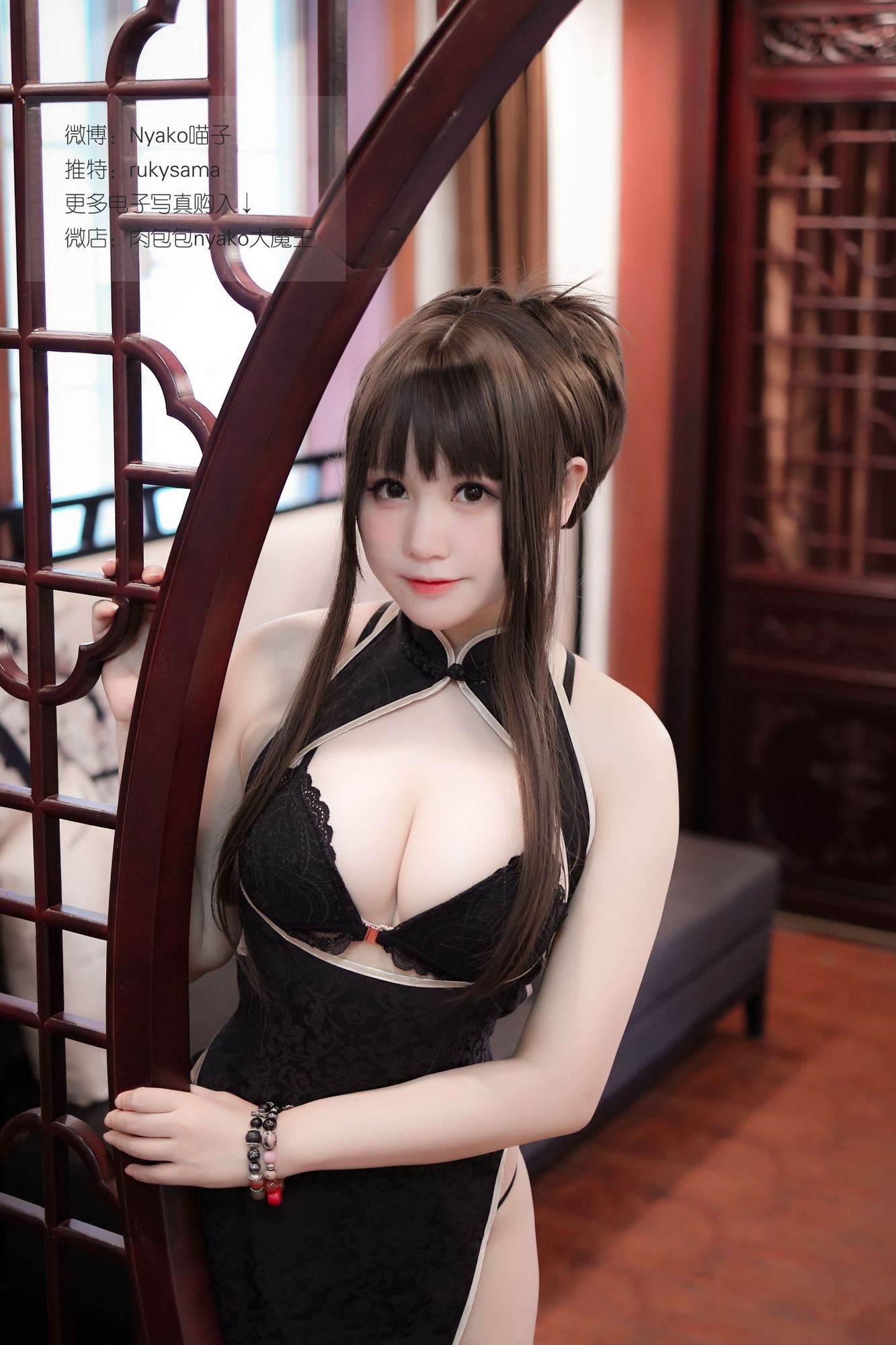 图片[3]-Nyako喵子 No.003 Nyako チャイナドレス（A版）（105P） - 图友-图友