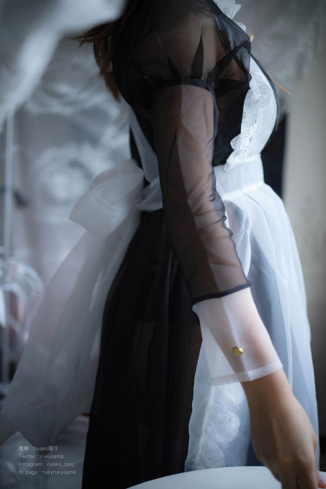 透明女仆 - Nyako喵子 cosplay 第2张