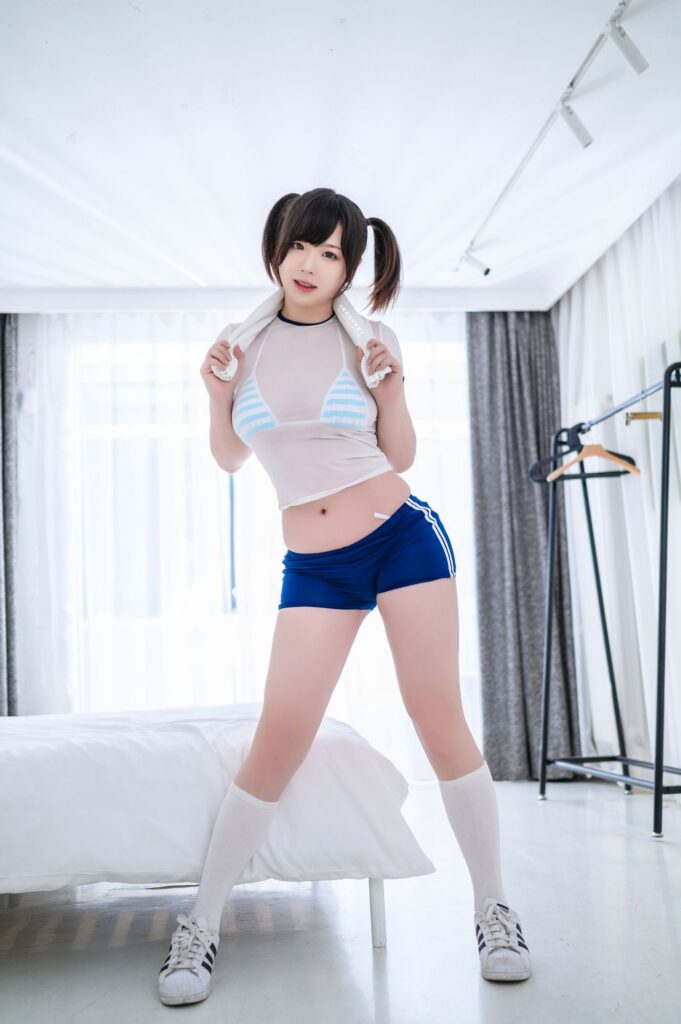 皮皮奶可可爱了啦(超皮皮皮奶) No.016 透视体操服(50P)-图友