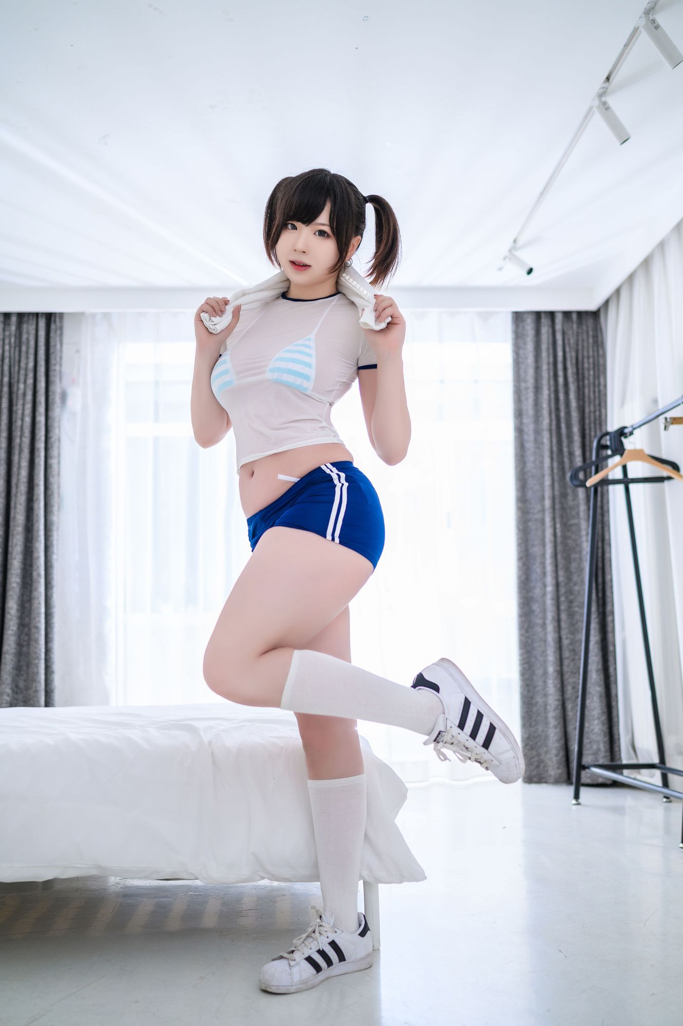 图片[2]-皮皮奶可可爱了啦(超皮皮皮奶) No.016 透视体操服（50P） - 图友-图友