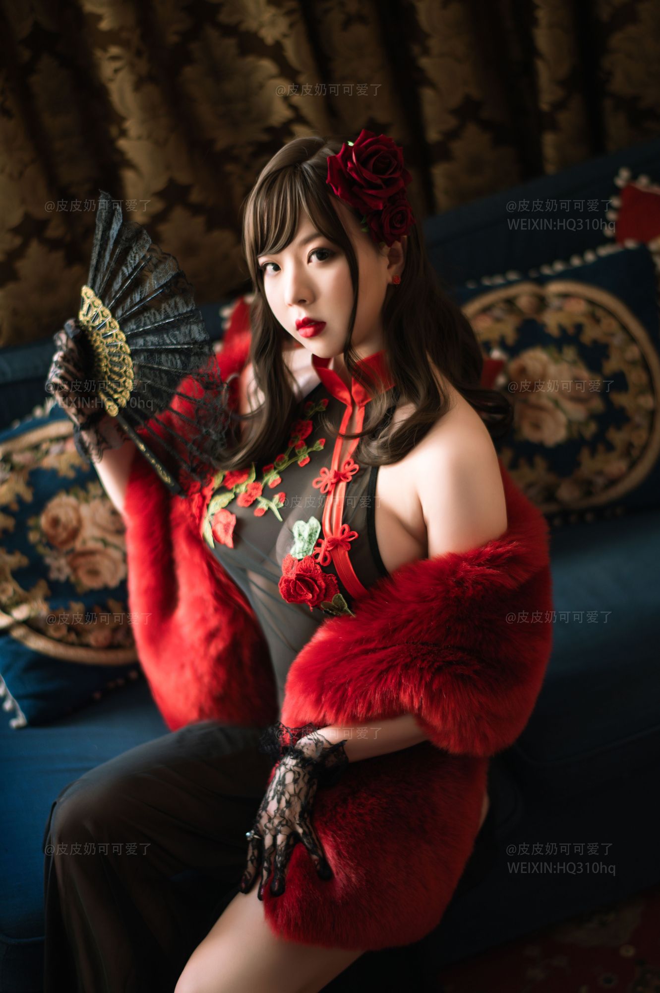 图片[2]-皮皮奶可可爱了啦(超皮皮皮奶) No.019 玫瑰（50P） - 图友-图友