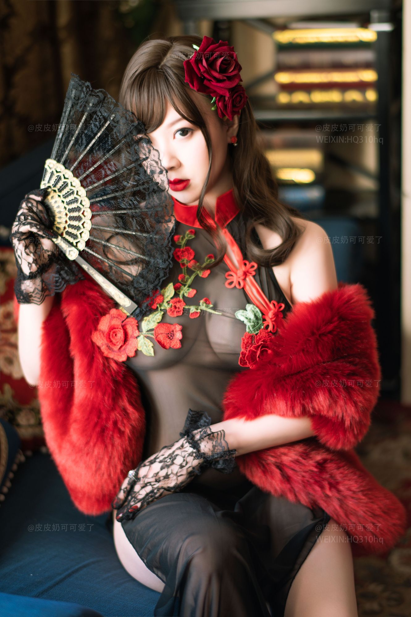 图片[3]-皮皮奶可可爱了啦(超皮皮皮奶) No.019 玫瑰（50P） - 图友-图友
