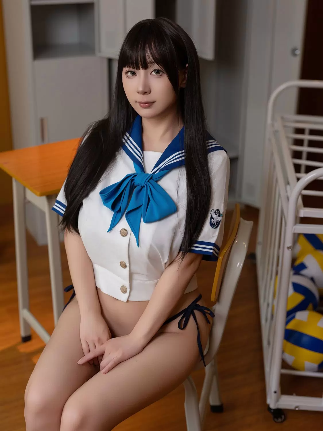 图片[2]-浅安安 No.012 放课后（77P） - 图友-图友
