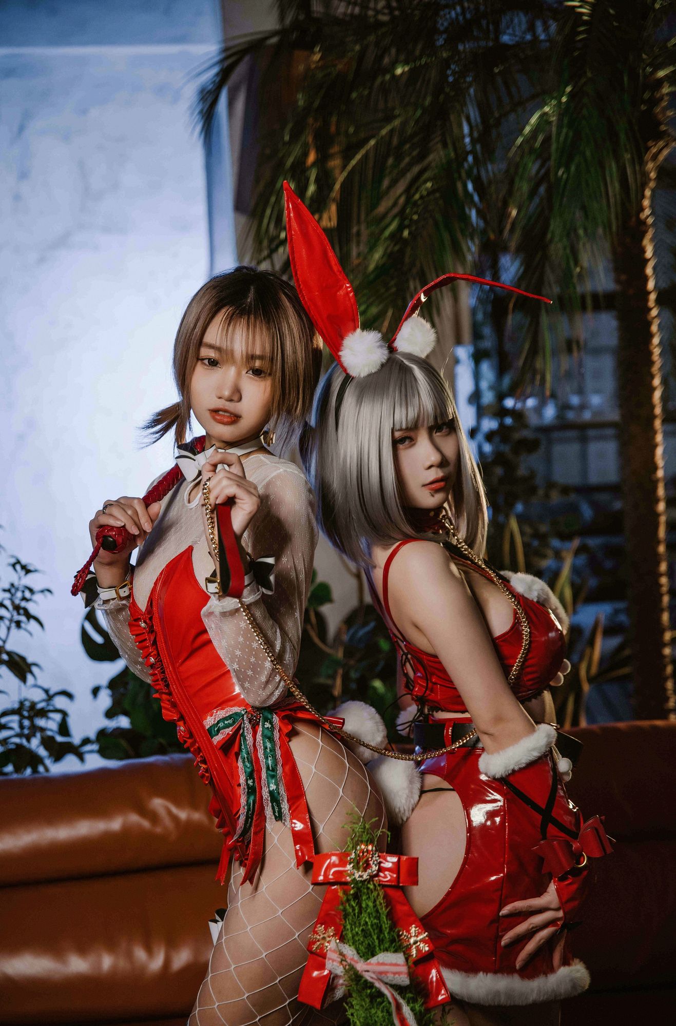 图片[2]-柒柒要乖哦 No.010 2021圣诞双兔（23P）-图友
