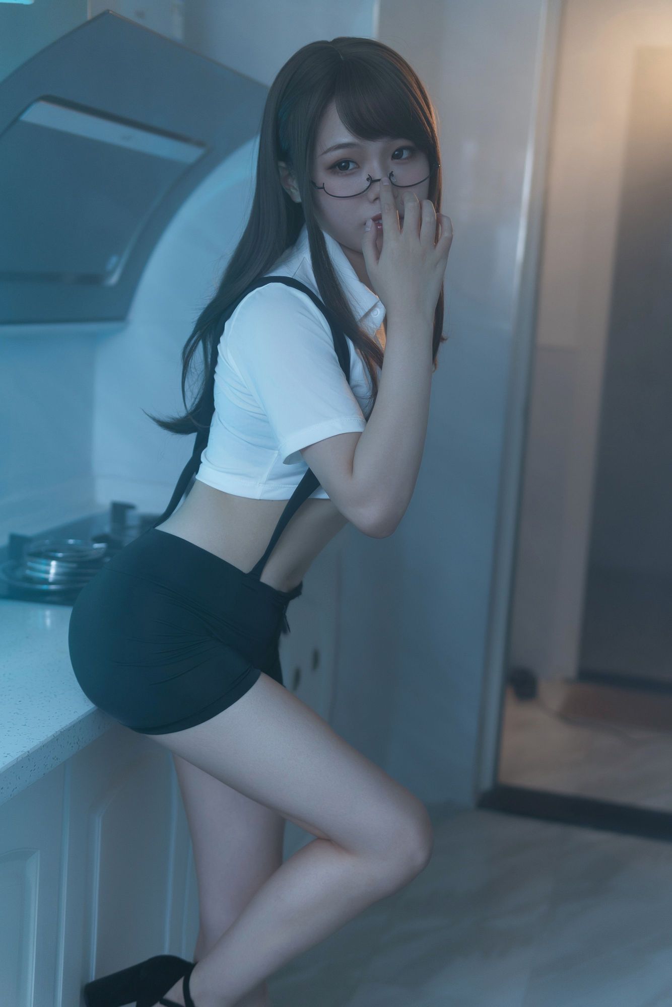 图片[5]-七月喵子 No.006 眼镜娘1号（21P） - 图友-图友