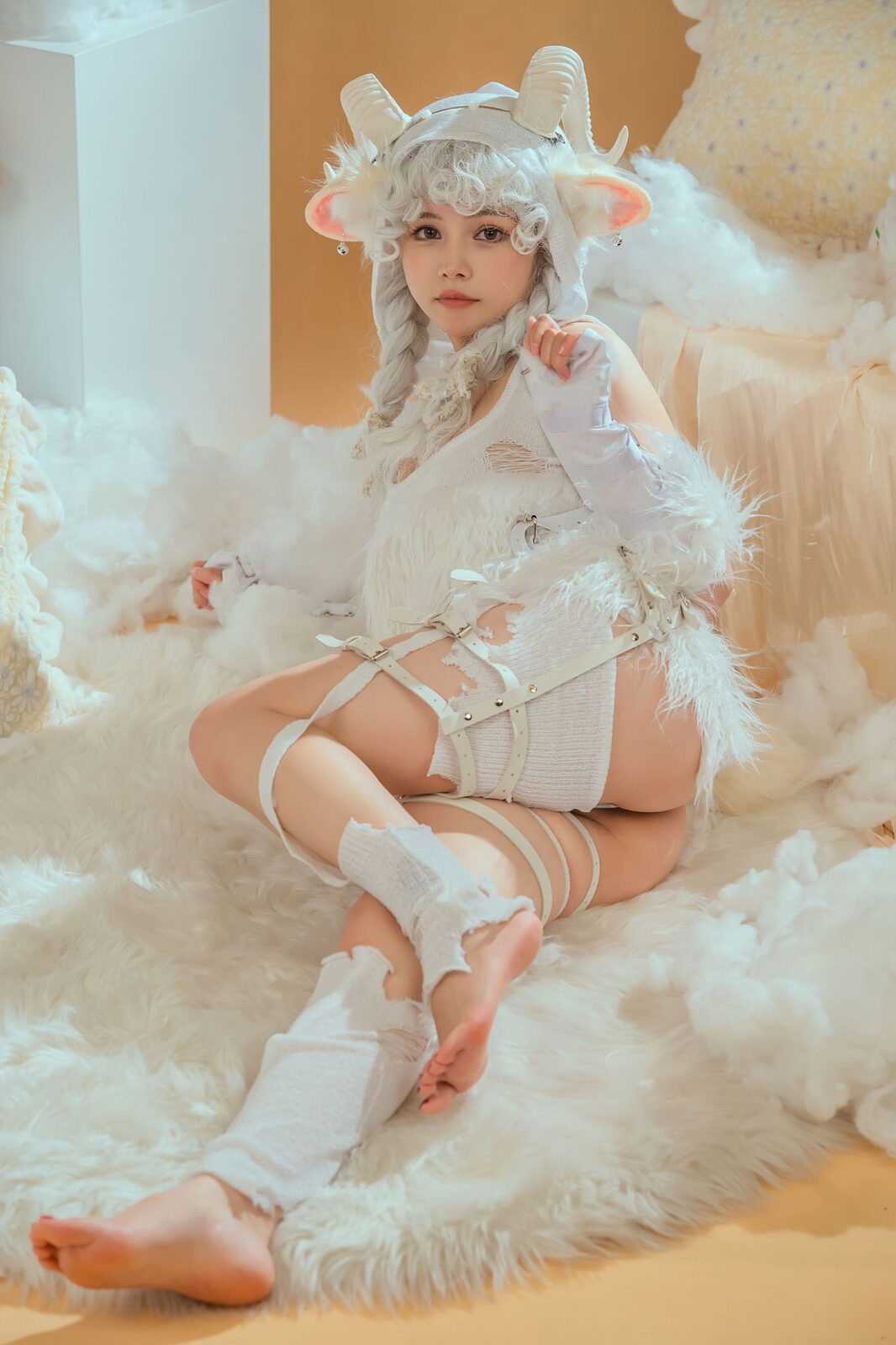 幻想兽娘集日食 伊卡 - 七月喵子 cosplay 第4张