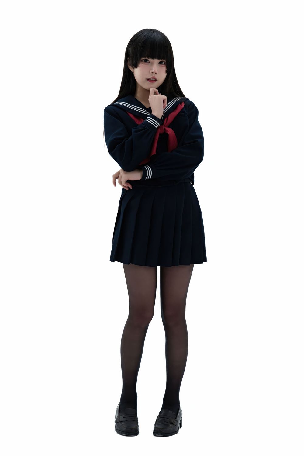 图片[2]-清水凪 No.029 后辈的制服（91P） - 图友-图友