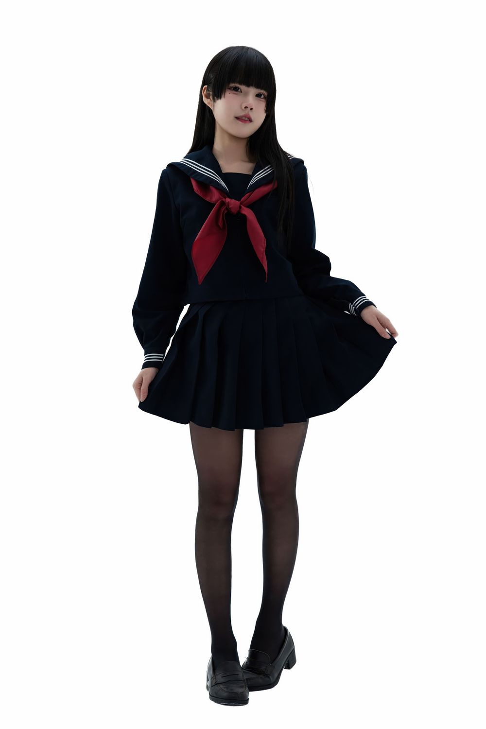 图片[3]-清水凪 No.029 后辈的制服（91P） - 图友-图友
