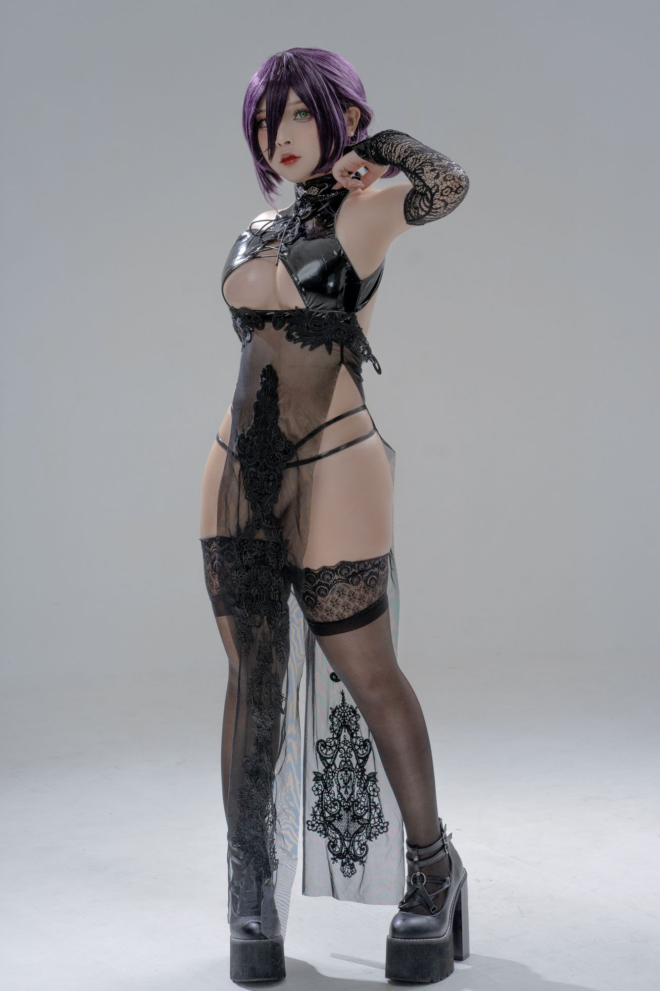 图片[2]-Sayo Momo No.005 Chainsaw Man Cheongsam Reze（10P） - 图友-图友