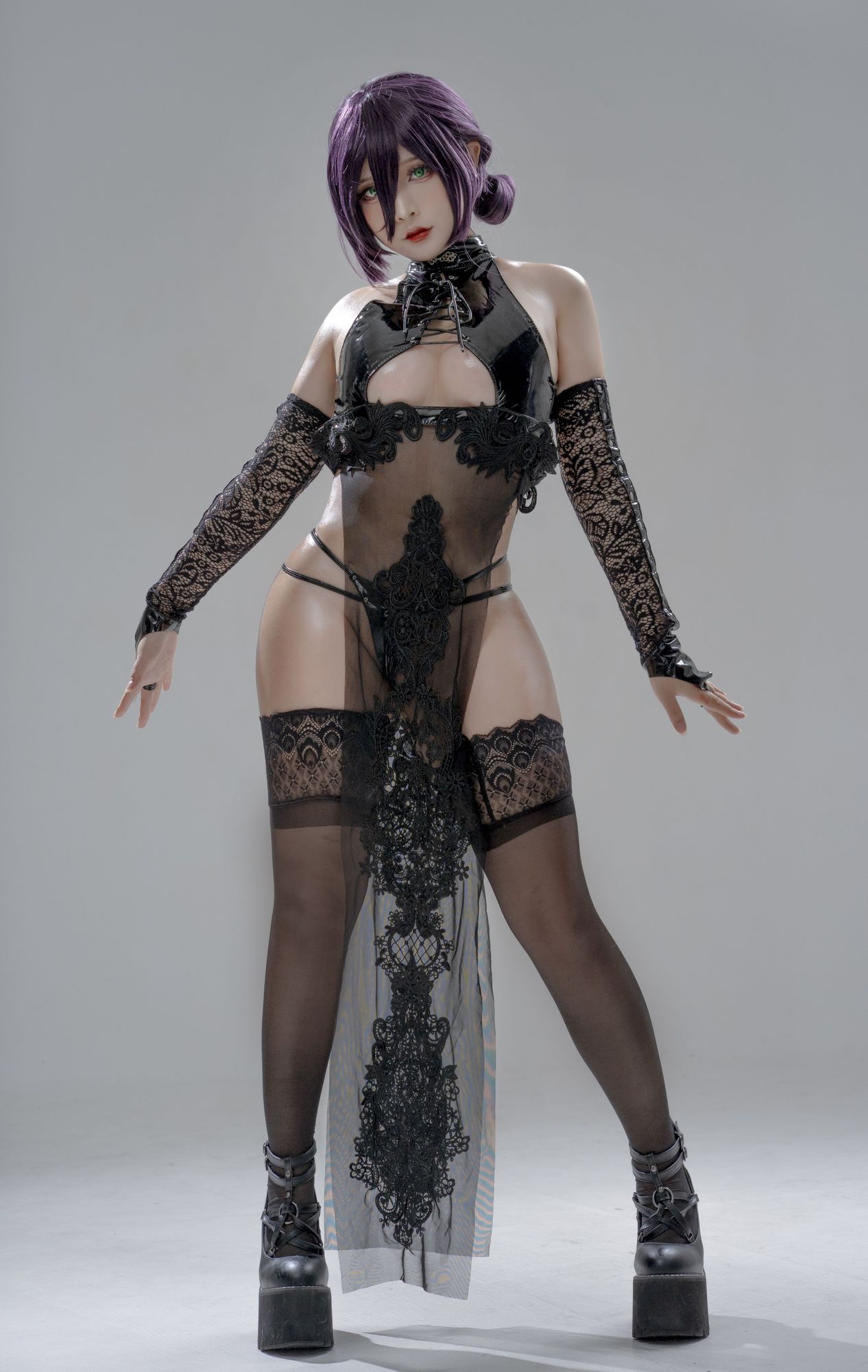 图片[3]-Sayo Momo No.005 Chainsaw Man Cheongsam Reze（10P） - 图友-图友