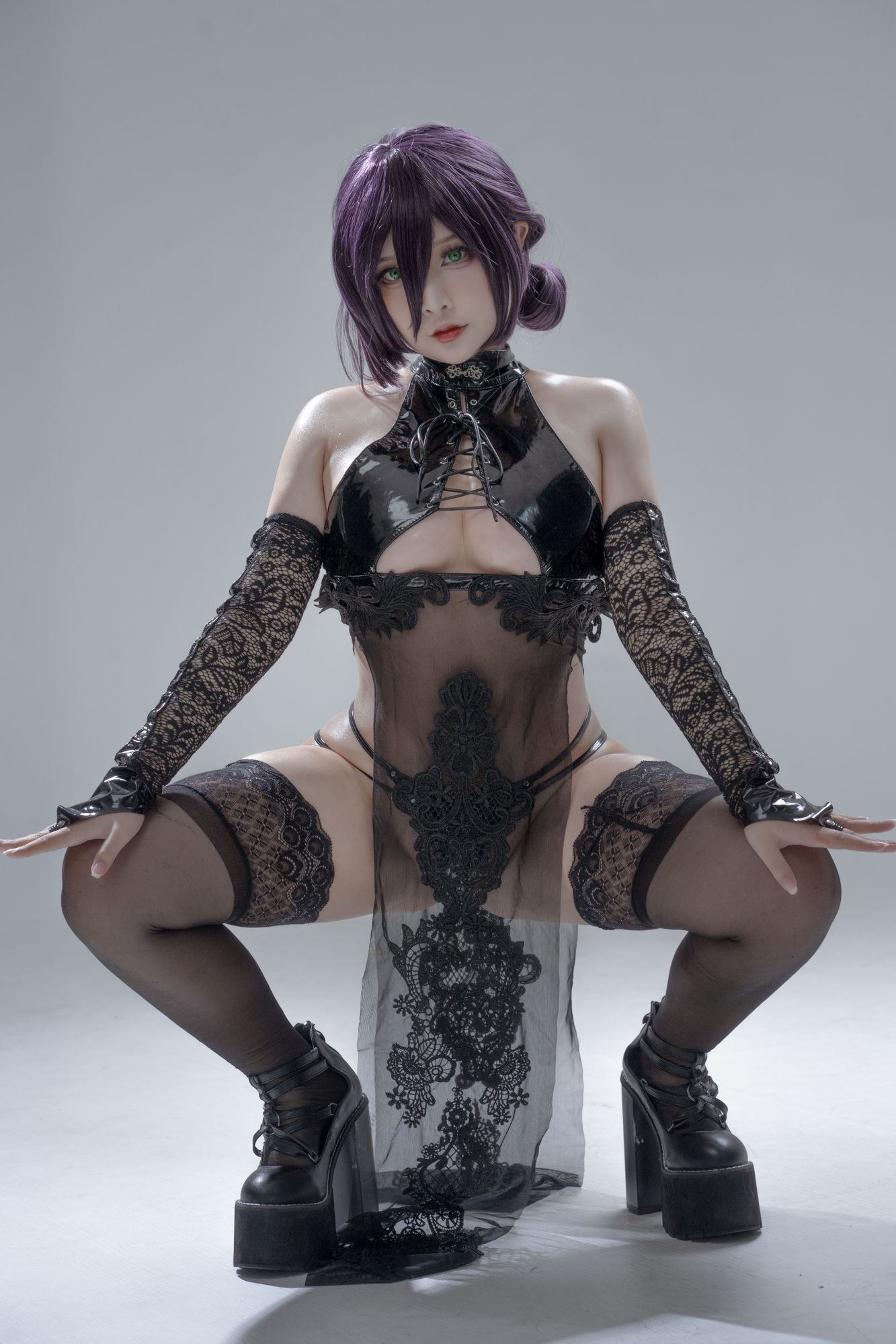 图片[4]-Sayo Momo No.005 Chainsaw Man Cheongsam Reze（10P） - 图友-图友