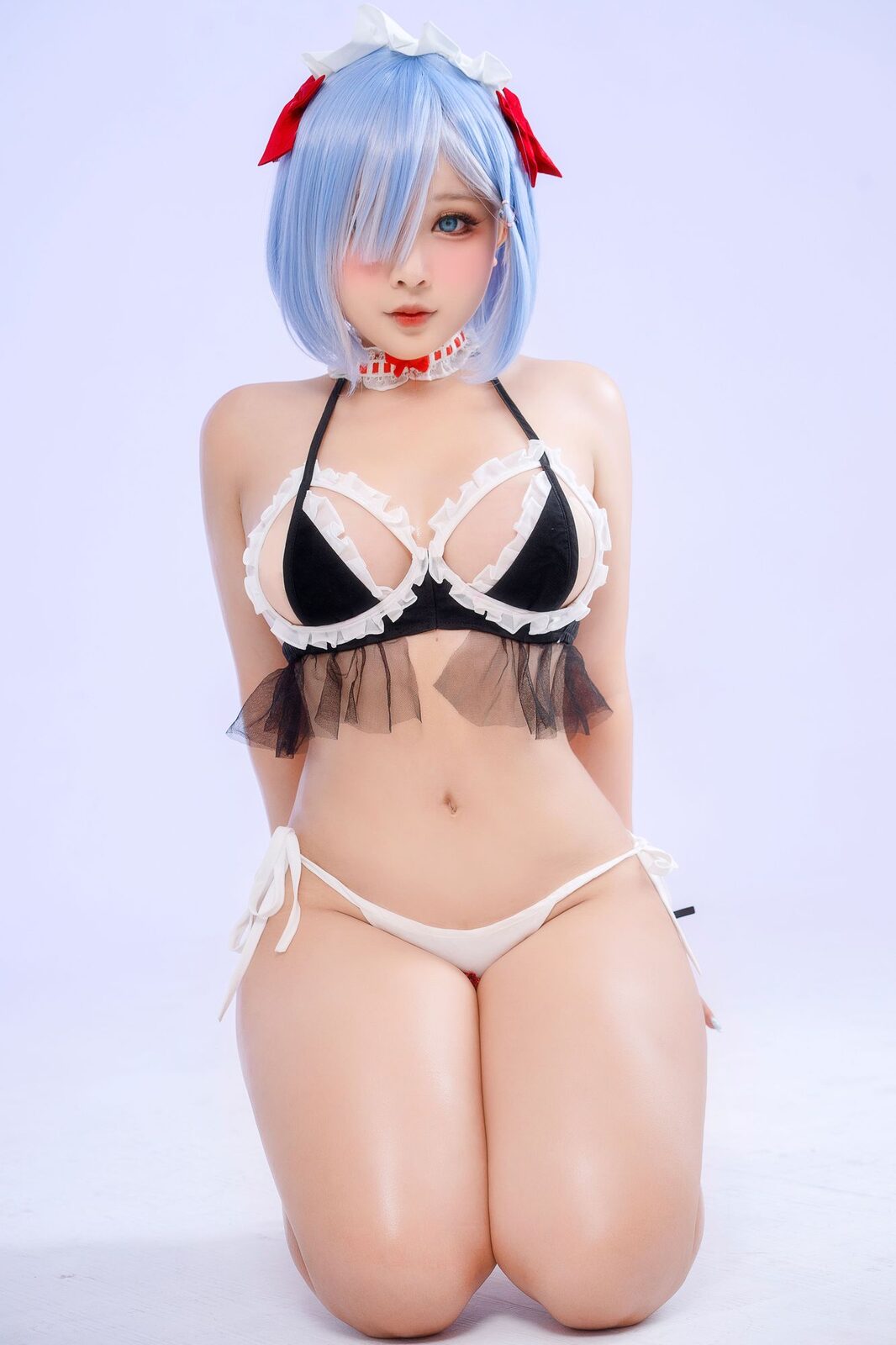 Rem Lingerie - Sayo Momo cosplay 第1张