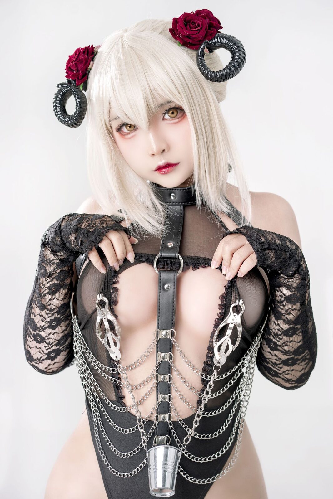 Saber Alter the devil - Sayo Momo cosplay 第5张