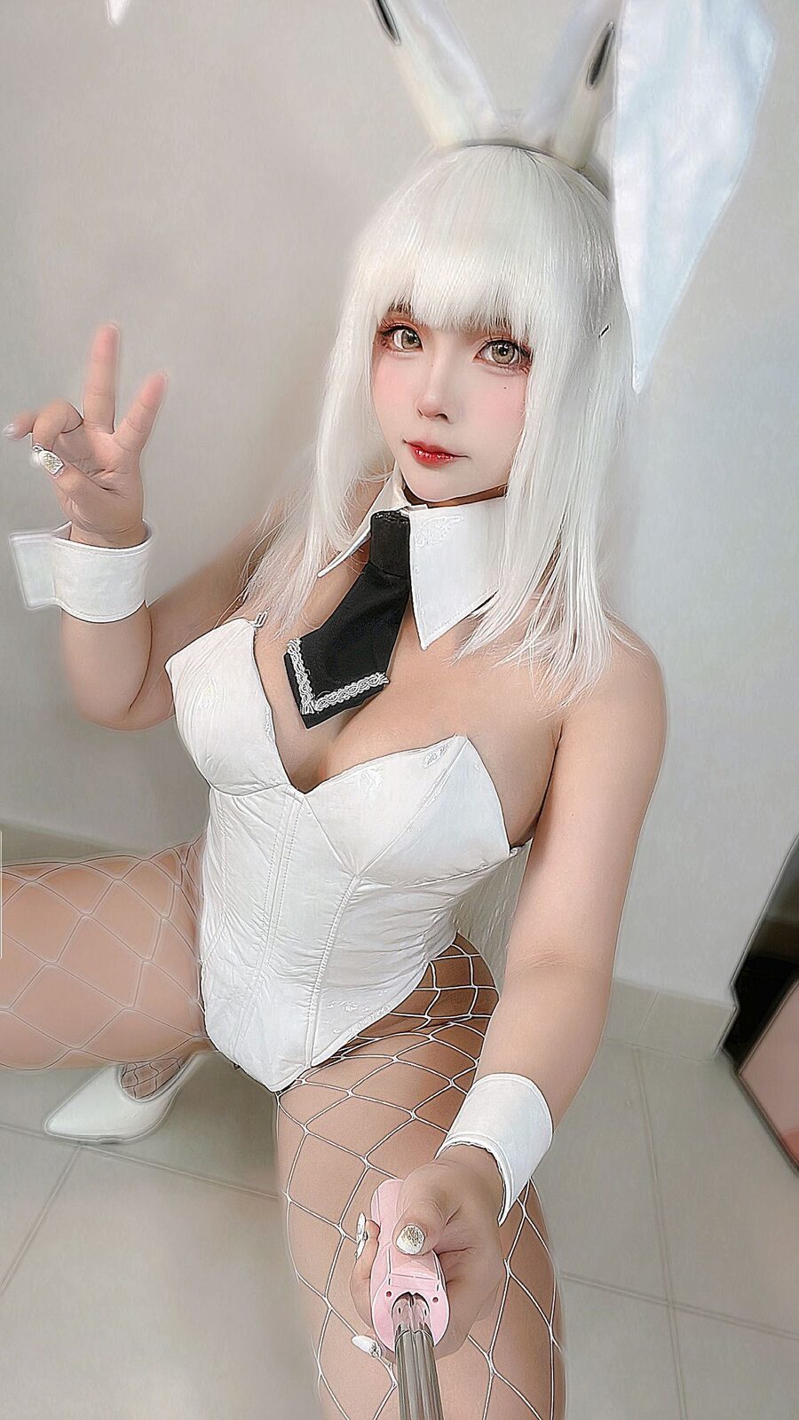 Sayo Momo No.017 NIKKE Naughty Oil Bunny（50P） - 图友-图友