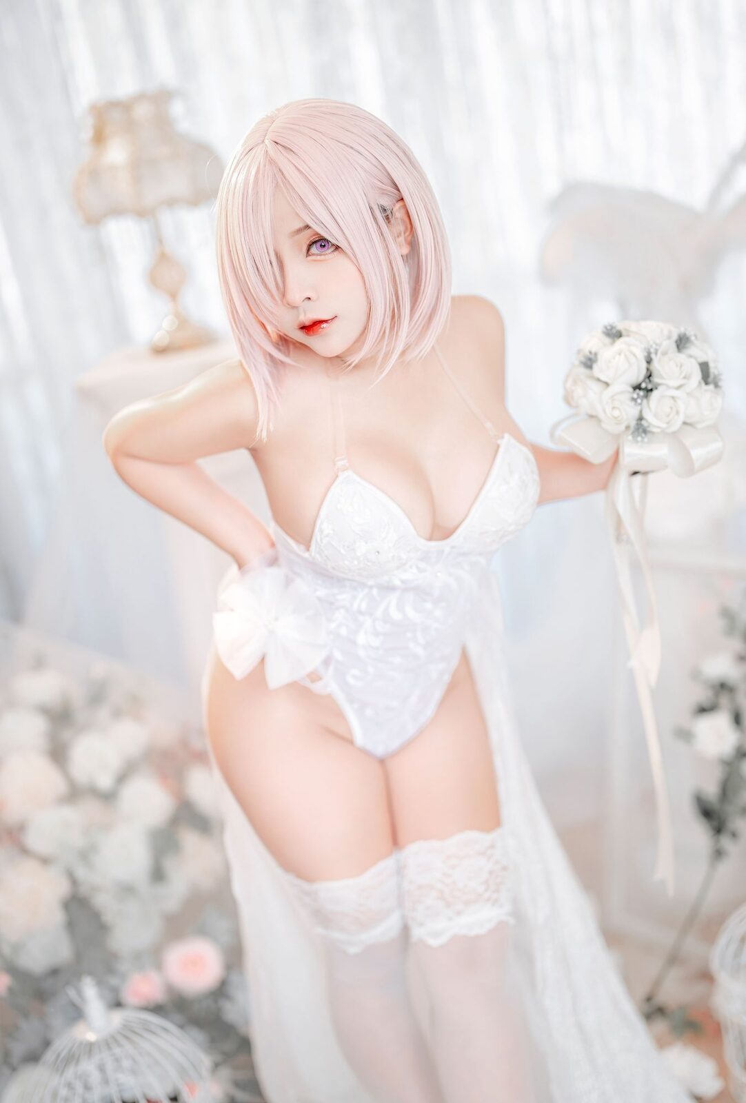 FateGrand Order Mashu Kyrielight - Sayo Momo cosplay 第2张