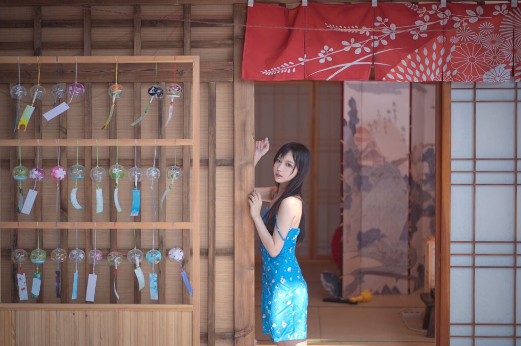 Shika小鹿鹿 No.107 蓝裙子(16P)-图友
