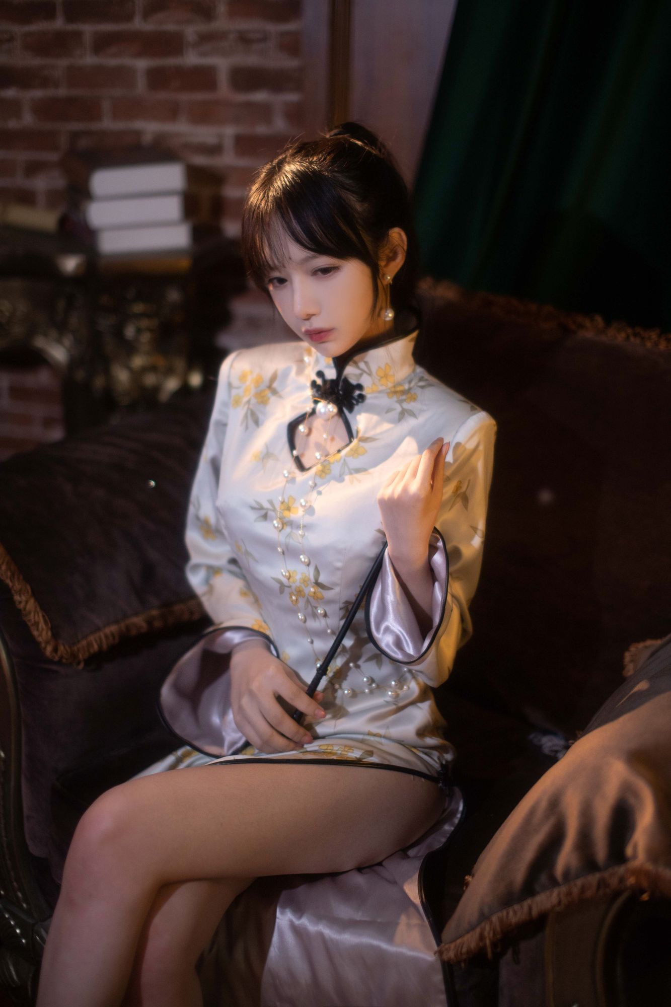 图片[3]-Shika小鹿鹿 No.113 中秋旗袍（12P） - 图友-图友