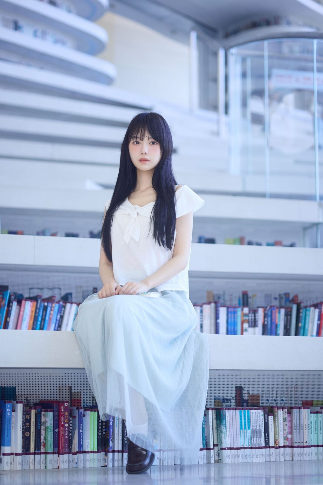 图书馆 - Shika小鹿鹿 cosplay 第2张