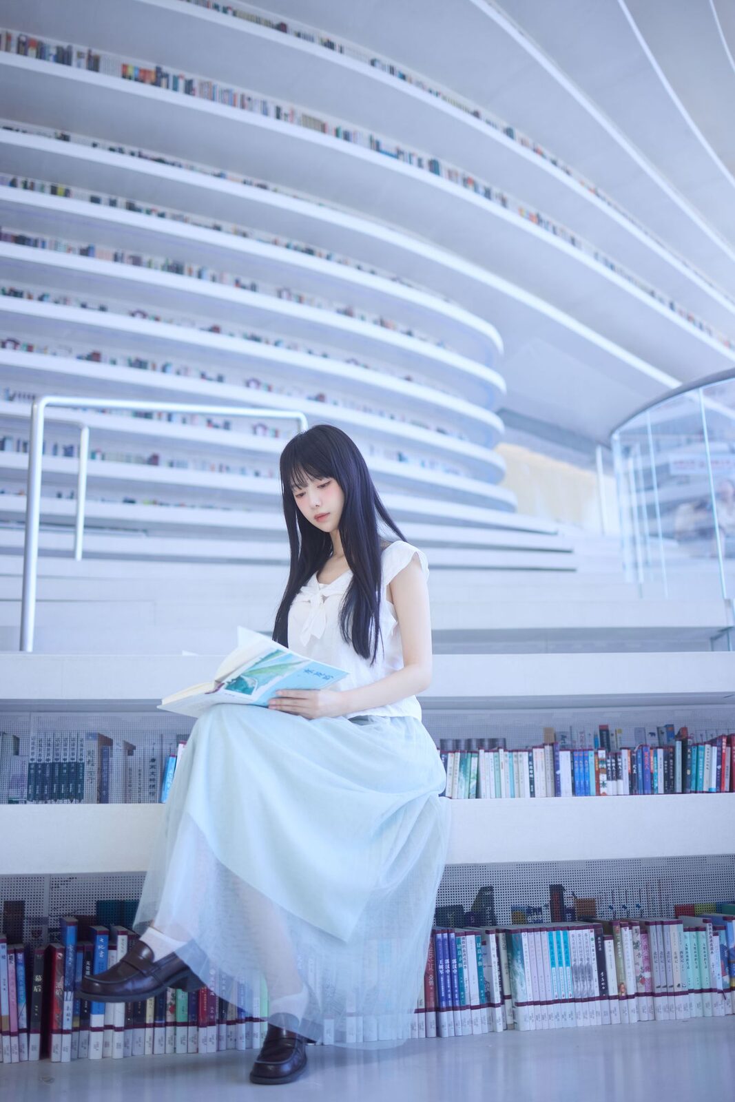 图书馆 - Shika小鹿鹿 cosplay 第3张