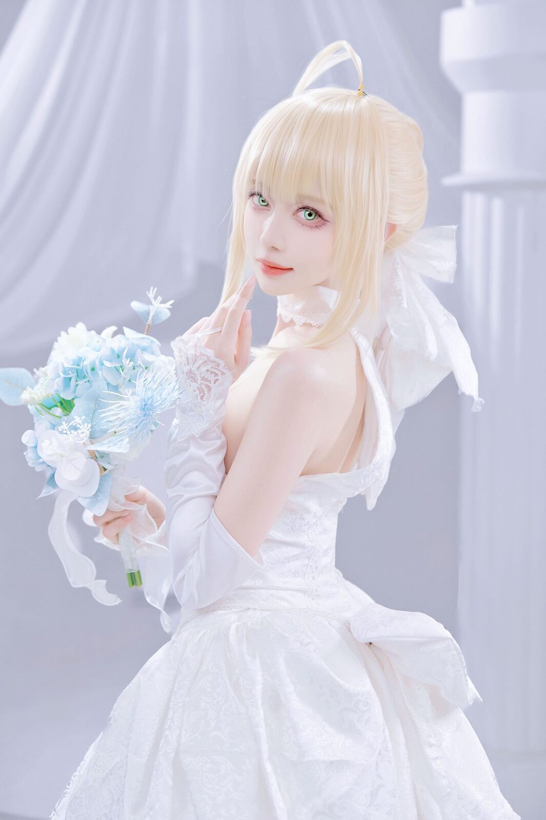 FGO Saber花嫁 - Shika小鹿鹿 cosplay 第4张