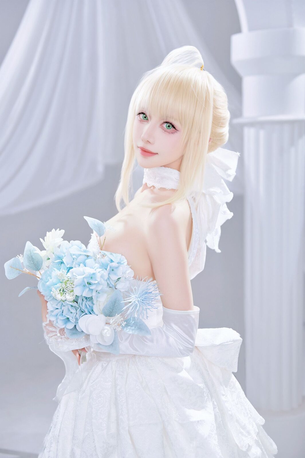 FGO Saber花嫁 - Shika小鹿鹿 cosplay 第5张