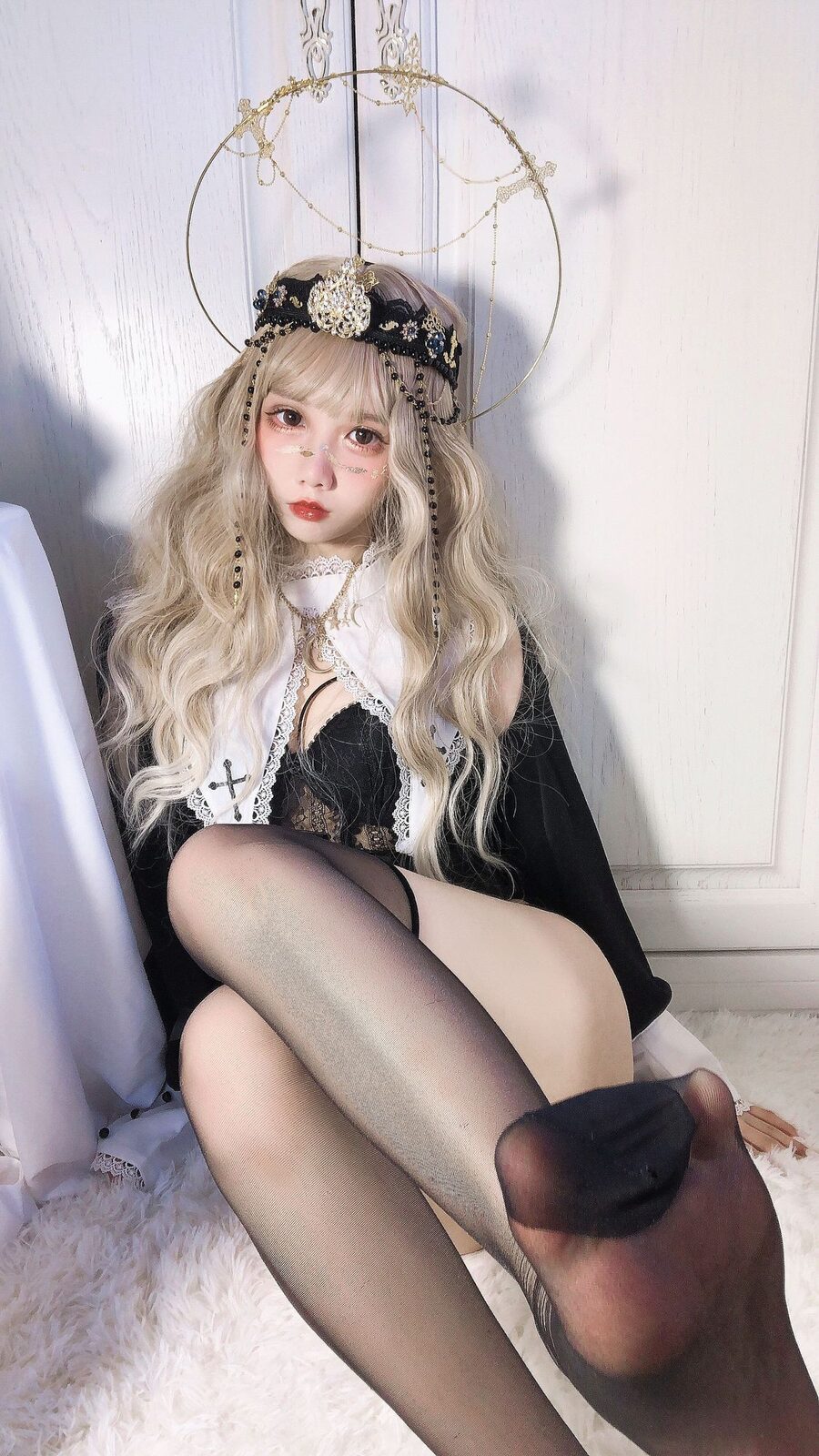 叛逆修女 - 果咩酱w cosplay 第4张