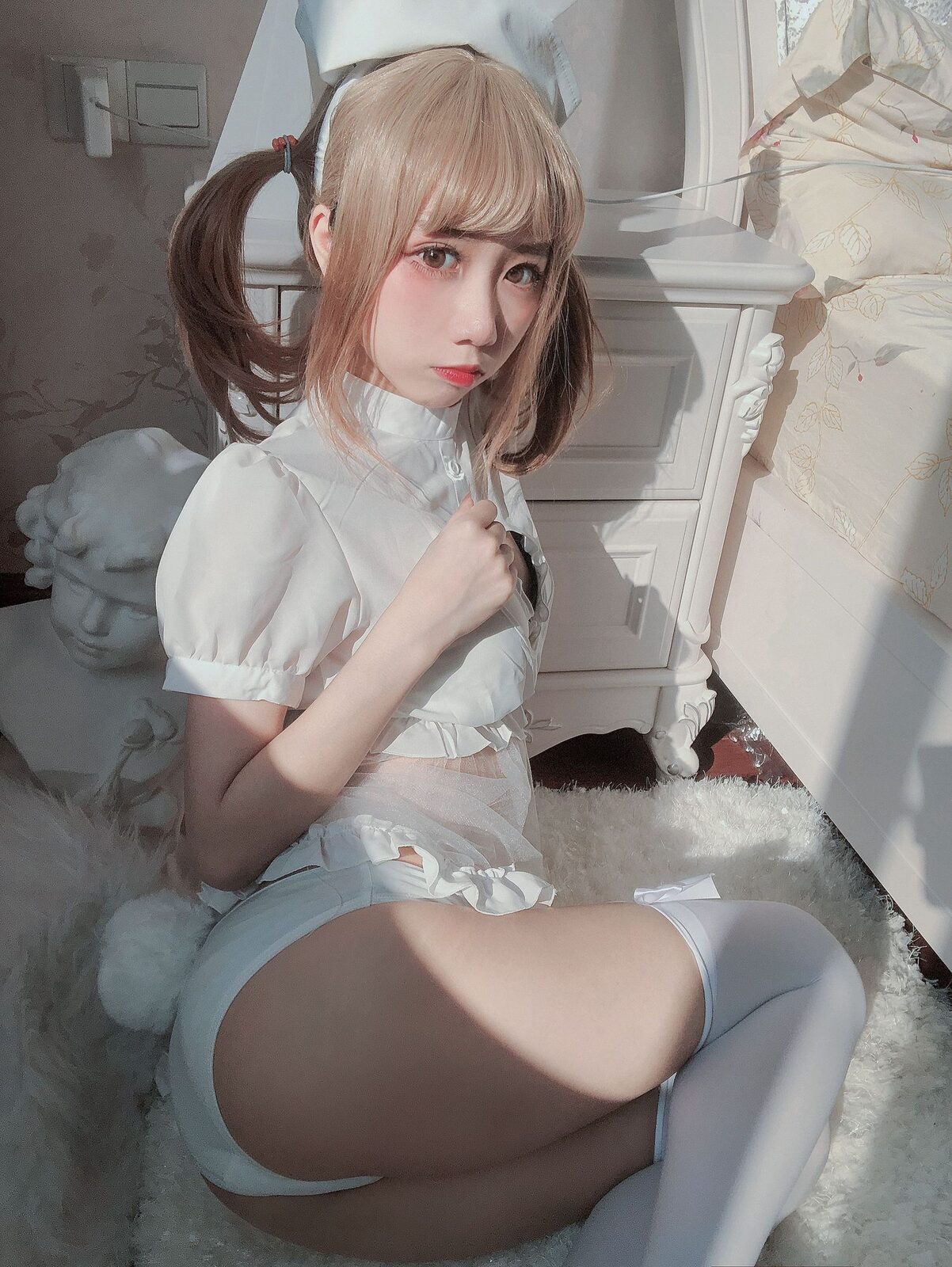 兔子护士 - 果咩酱w cosplay 第4张