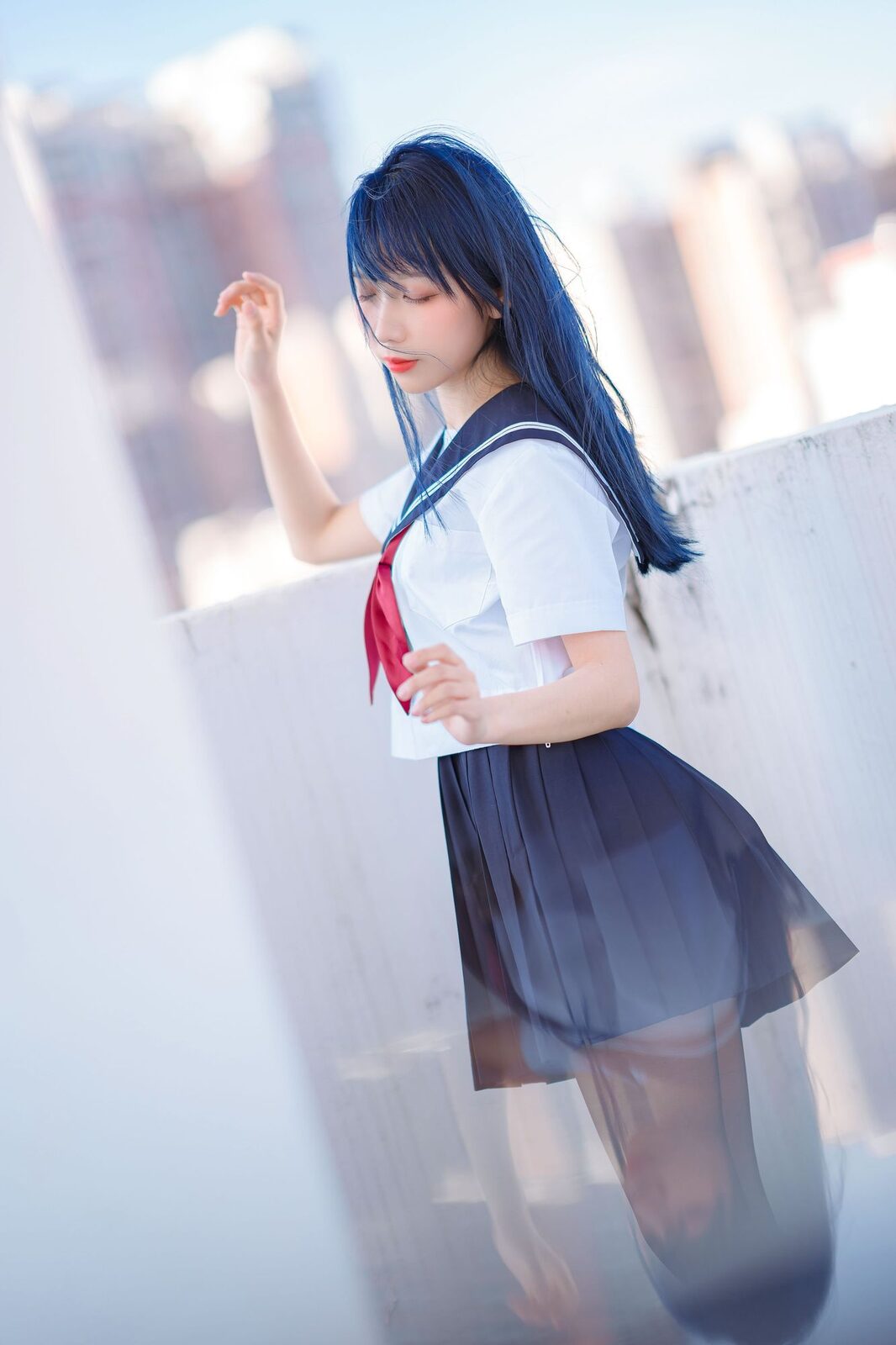 JK制服 - 果咩酱w cosplay 第4张