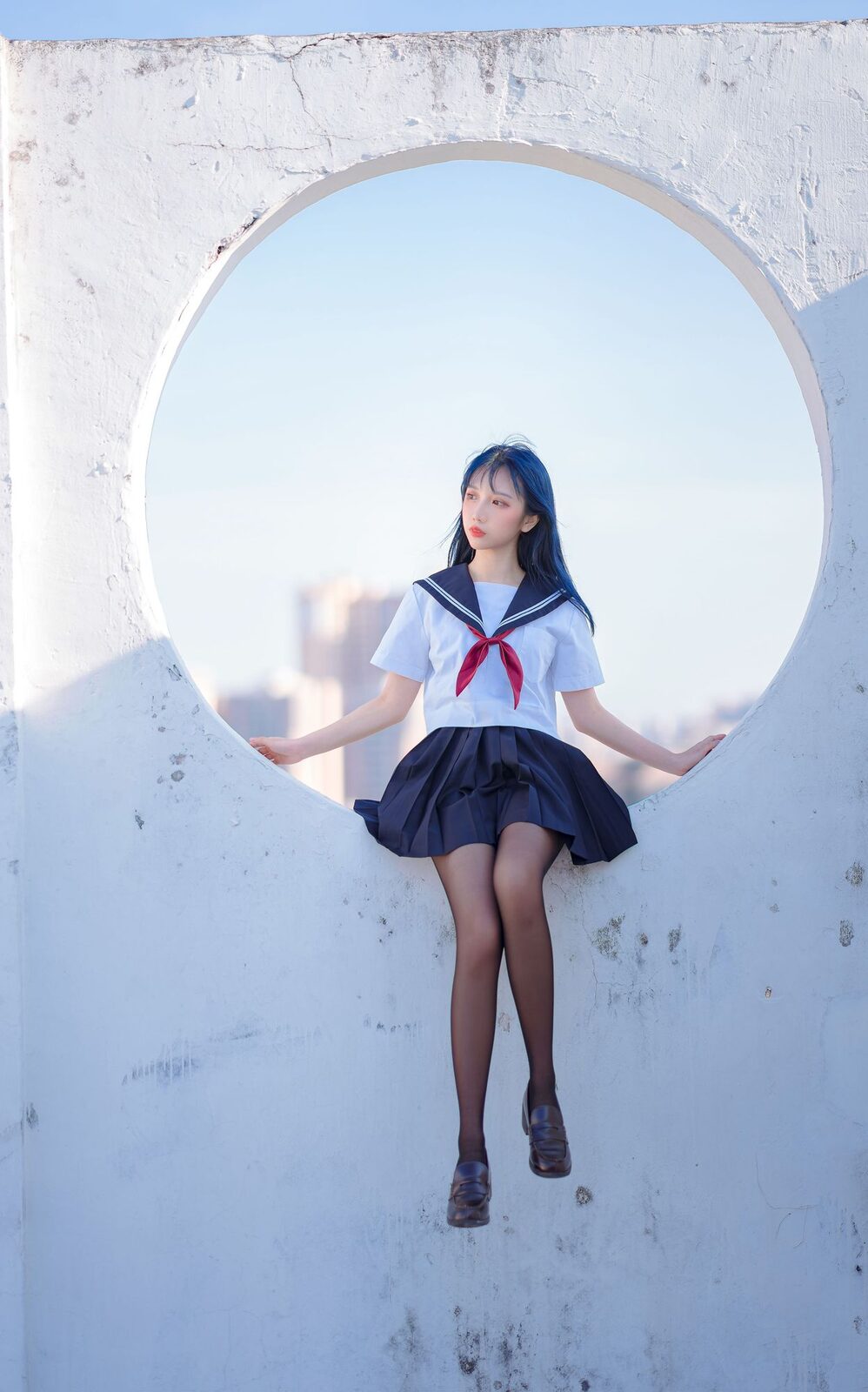 JK制服 - 果咩酱w cosplay 第5张