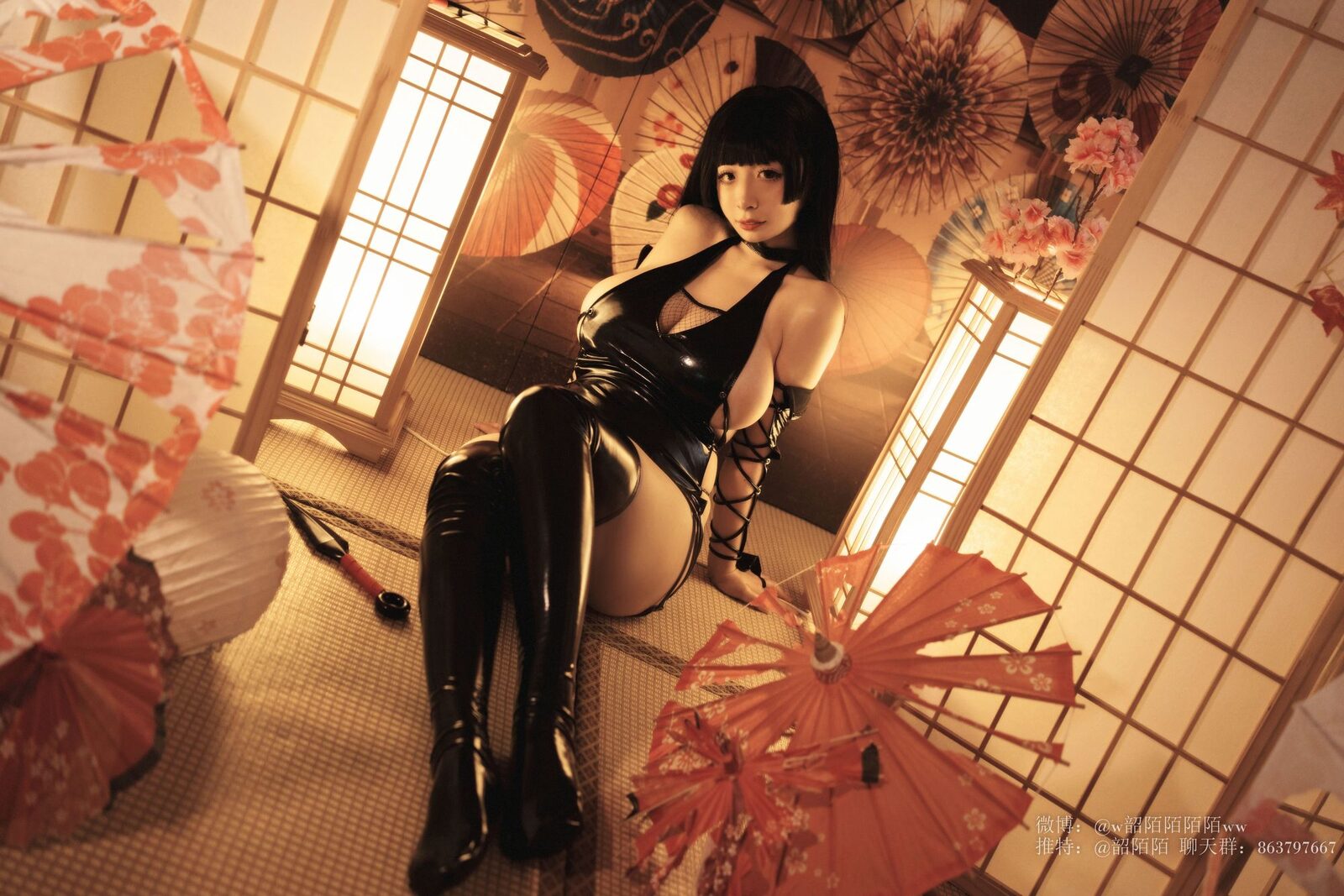 忍者 - 韶陌陌 cosplay 第2张