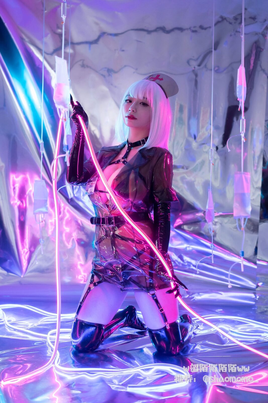 透明护士 - 韶陌陌 cosplay 第3张