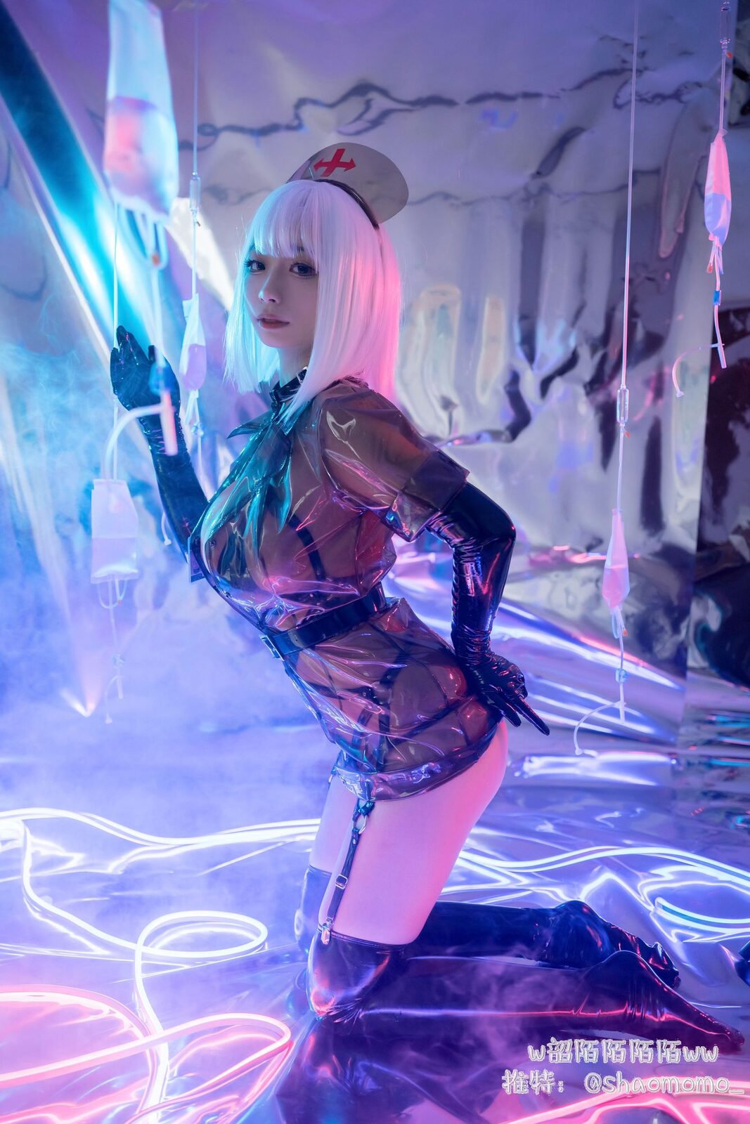 透明护士 - 韶陌陌 cosplay 第5张