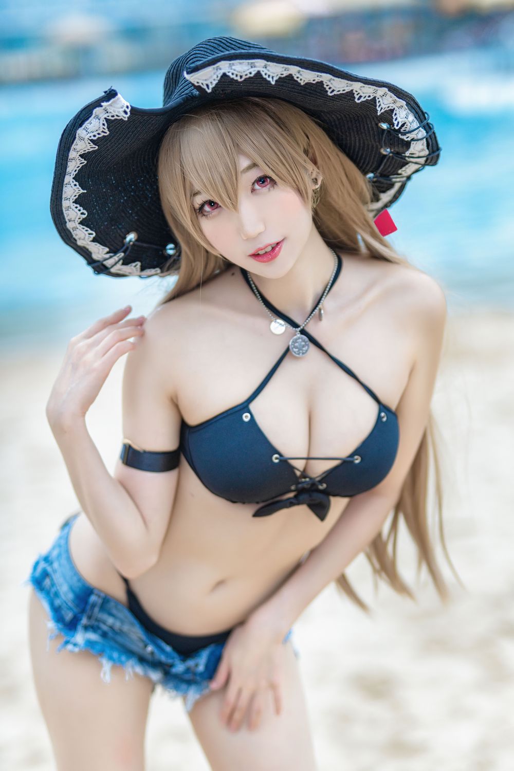 让巴尔泳装 - 周叽是可爱兔兔 cosplay 第2张
