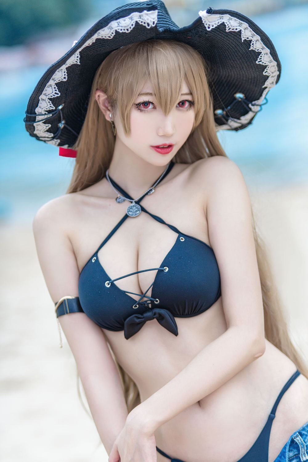 让巴尔泳装 - 周叽是可爱兔兔 cosplay 第3张