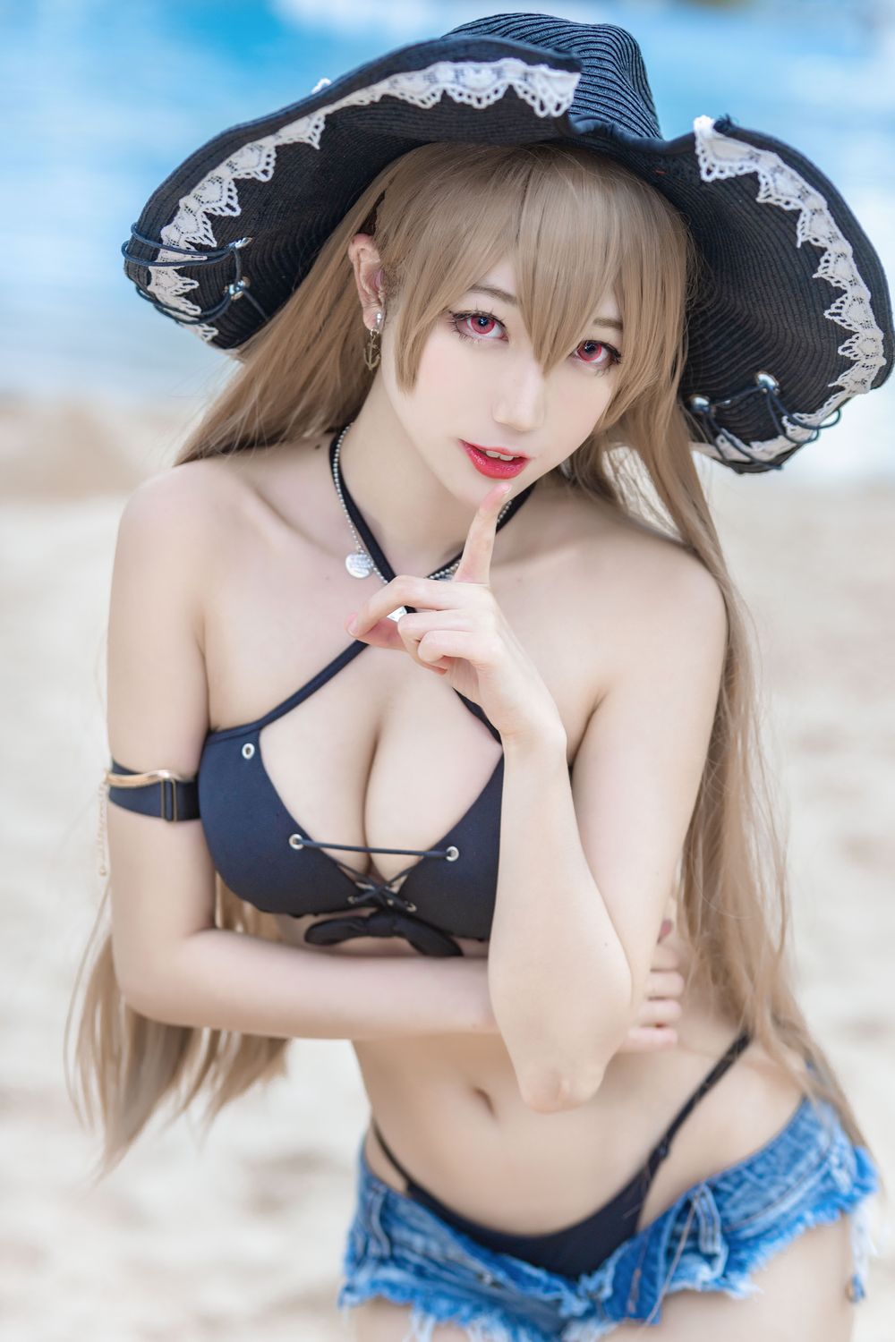 让巴尔泳装 - 周叽是可爱兔兔 cosplay 第5张